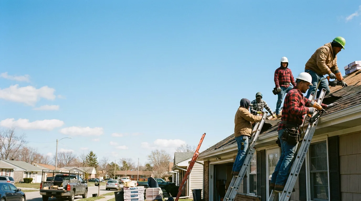 Roofing in Mill Creek, IN near me
